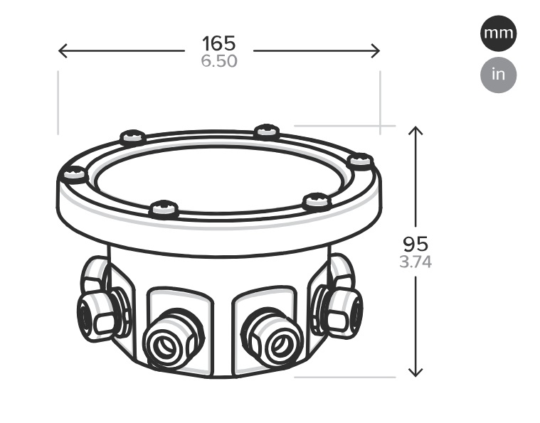 Drawing of JT fountain Cable Inlet